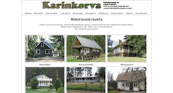 Desktop Screenshot of karinkorva.com